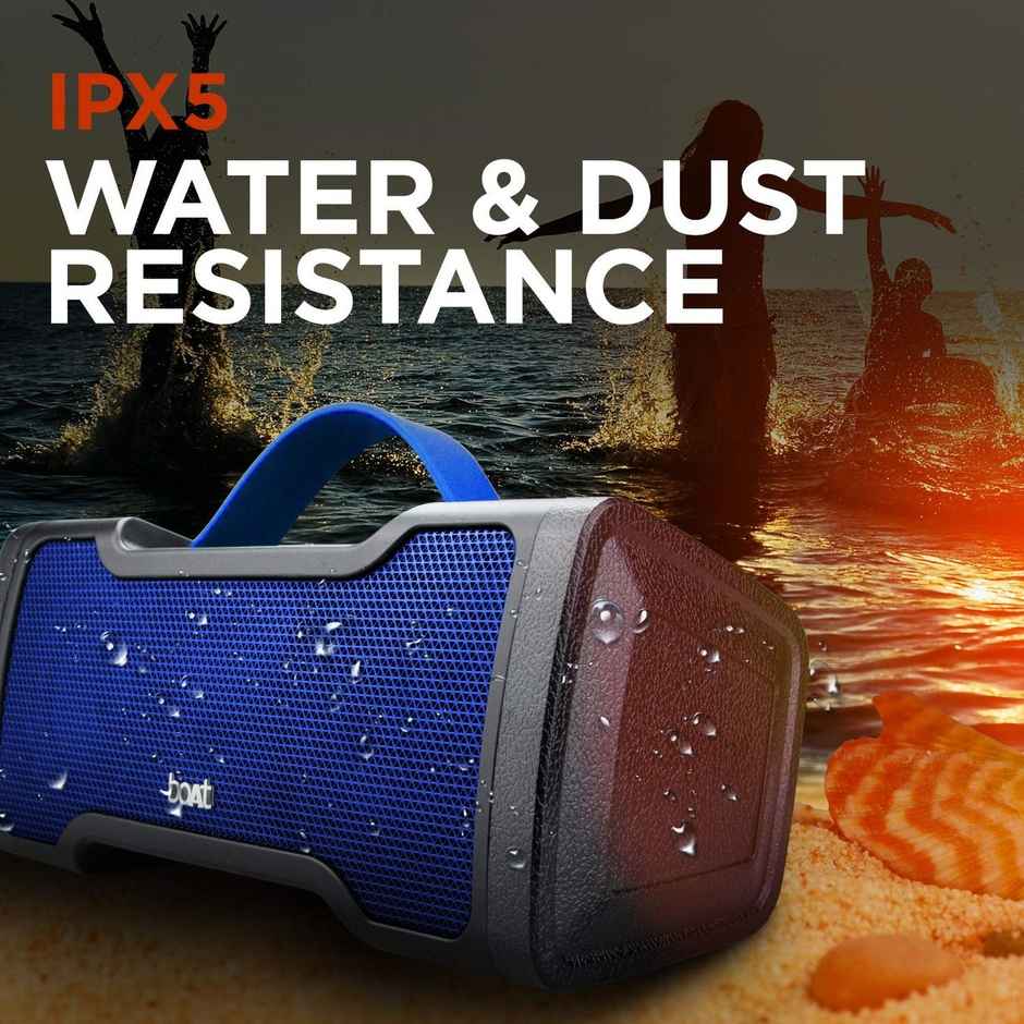 boAt Stone 1010 14W Bluetooth Speaker with 8 Hours Playback, Bluetooth v5.0 & IPX5 (Navy Blue)