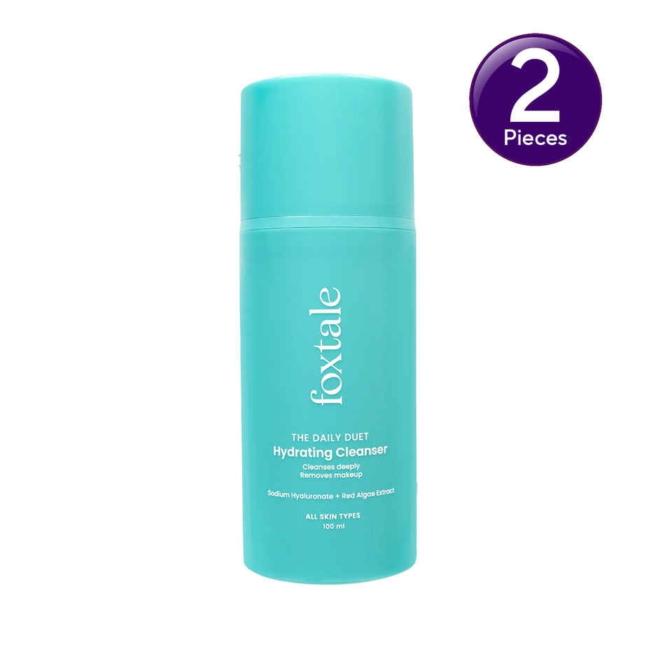 Foxtale Gentle Hydrating Cleanser/ Face Wash Combo  