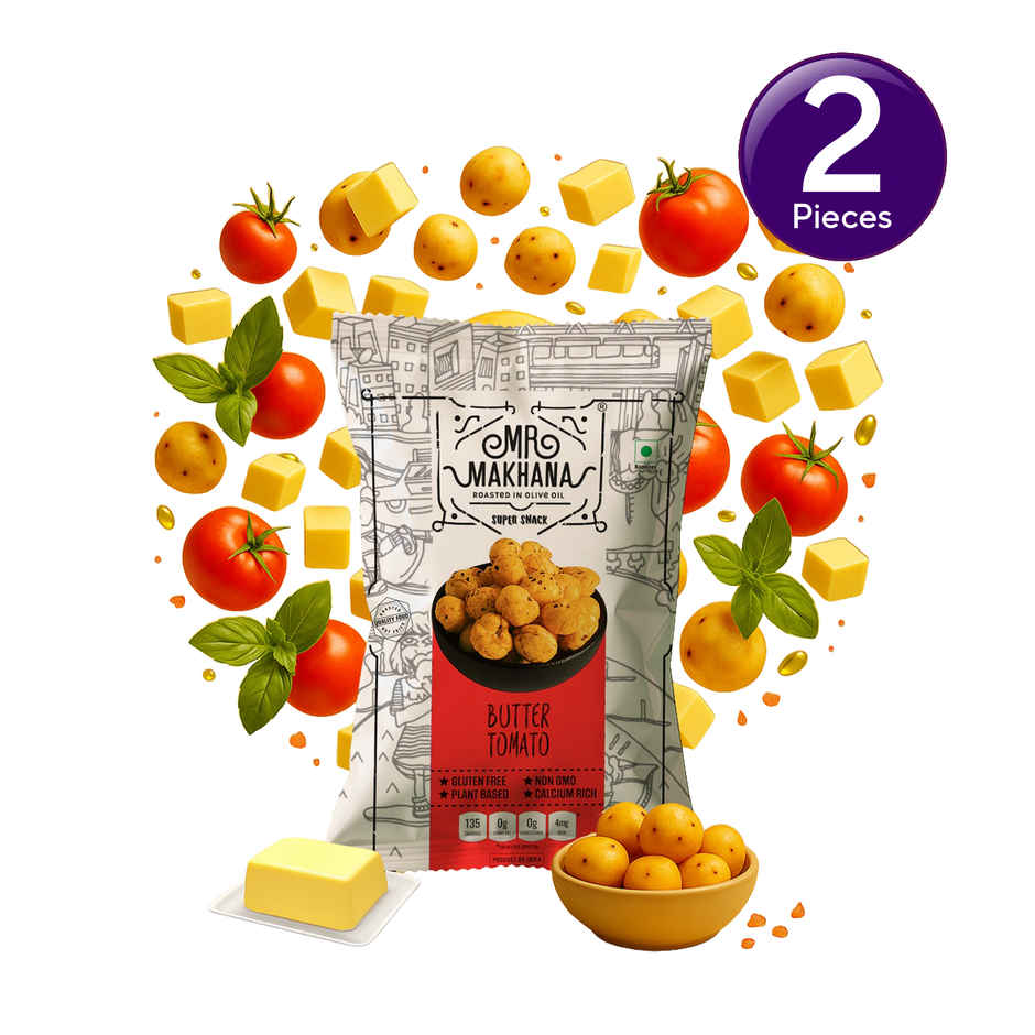 Mr Makhana Butter Tomato Combo