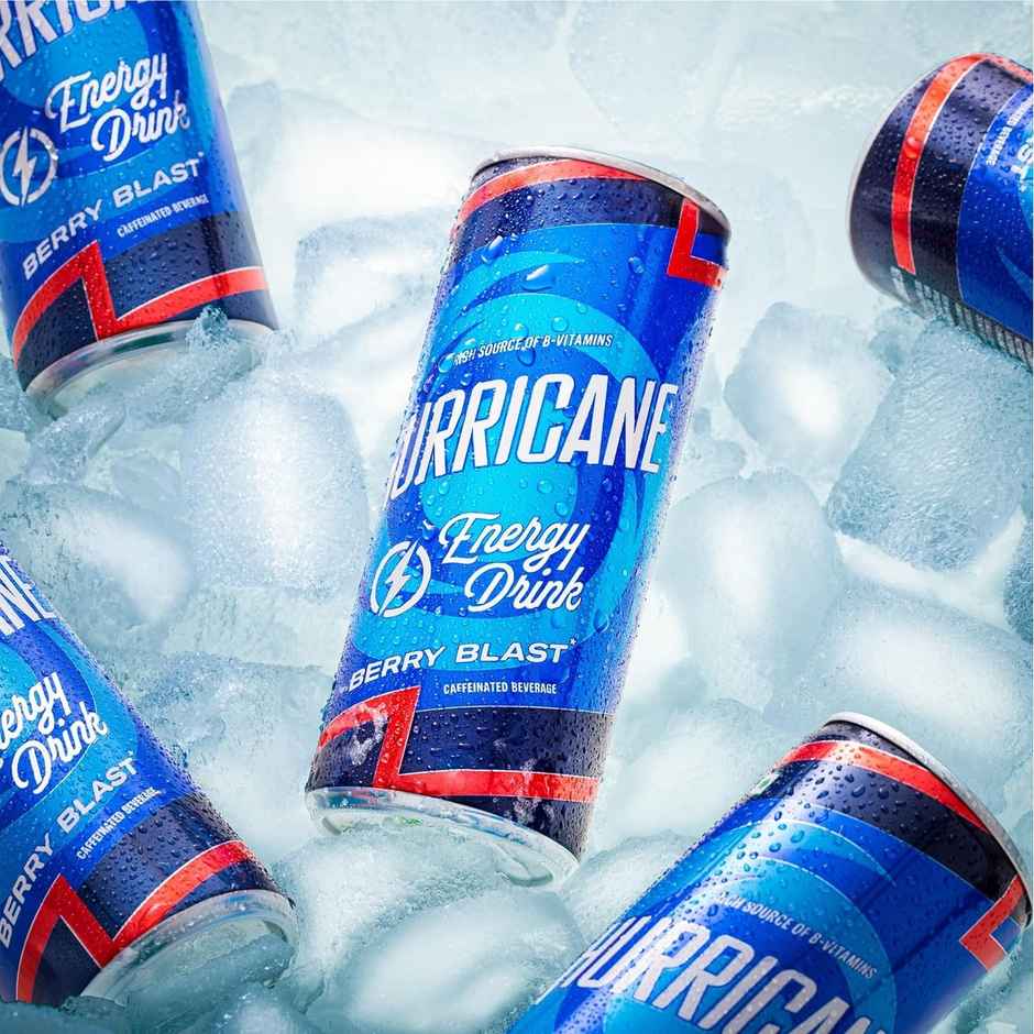 Hurricane Berry Blast Energy Drink | Fruity & Energizing