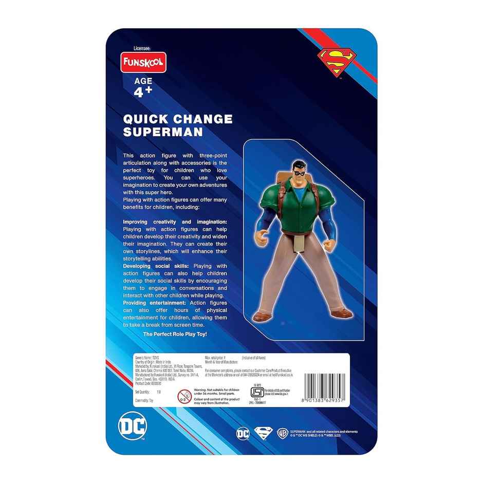 Warner Bro.Action Figures Quick Change Superman