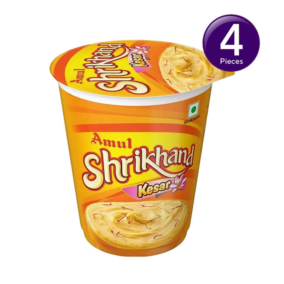 Amul Shrikhand Kesar Combo    
