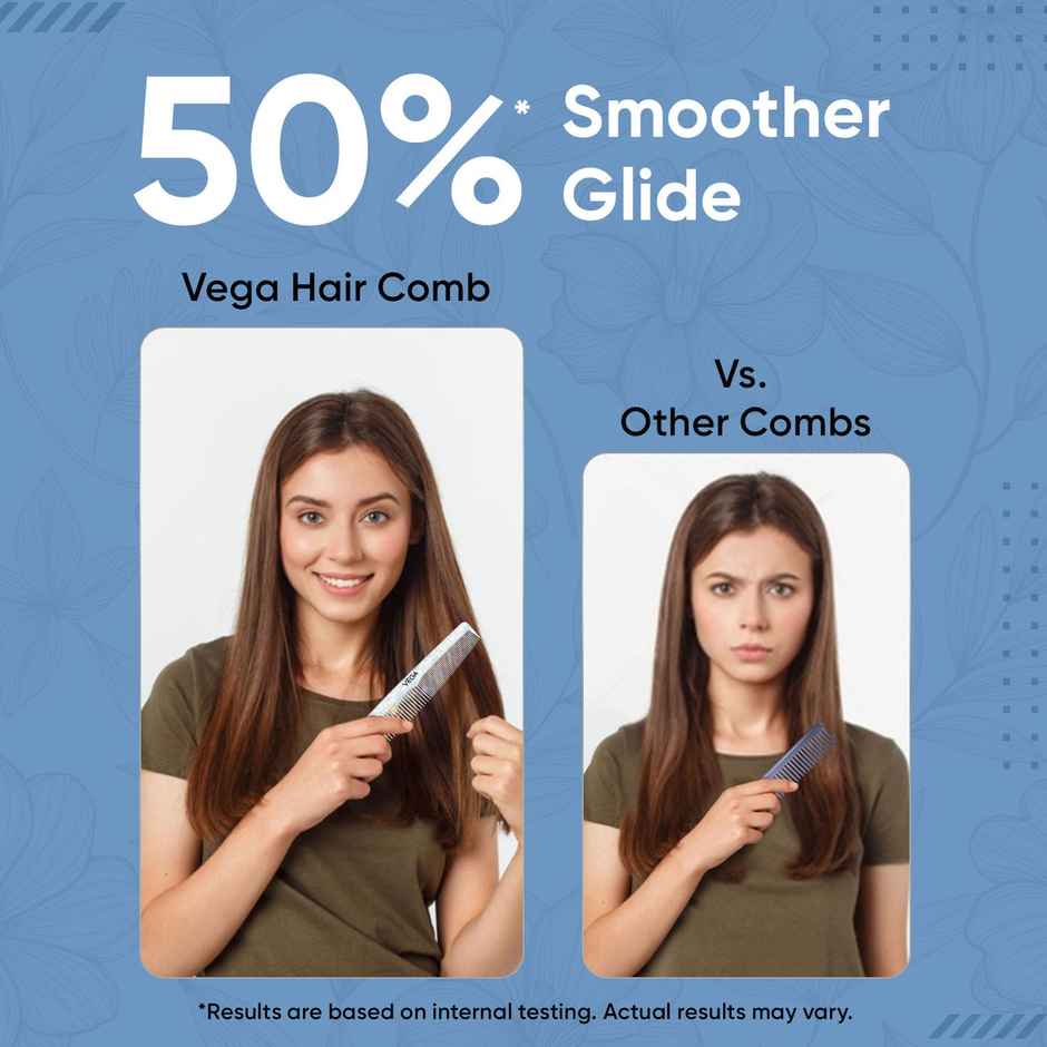 VEGA Tulip Grooming Hair Comb For Men And Women-Large | Dc-1279