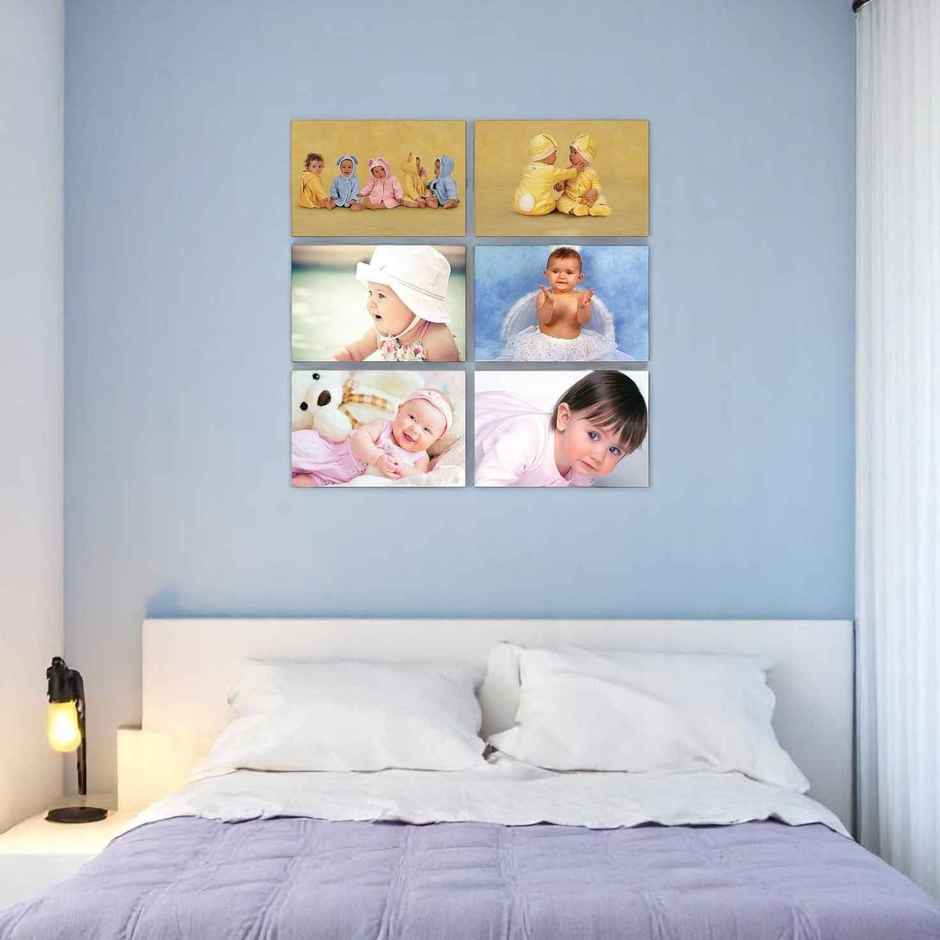 Paper Plane Design Cute Baby Posters | Set Of 6 | 12 x 18 Inch | D1