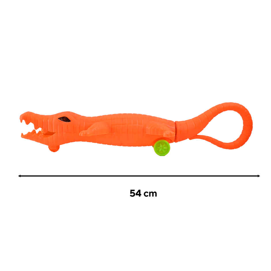 Free Wheel Croco 2 In 1 Pipe Pichkari | Tota | Assorted 