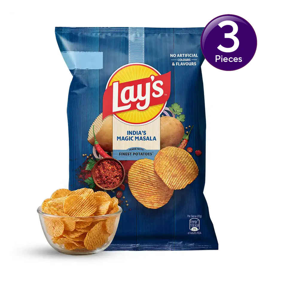 Lay's India's Magic Masala Potato Chips Combo