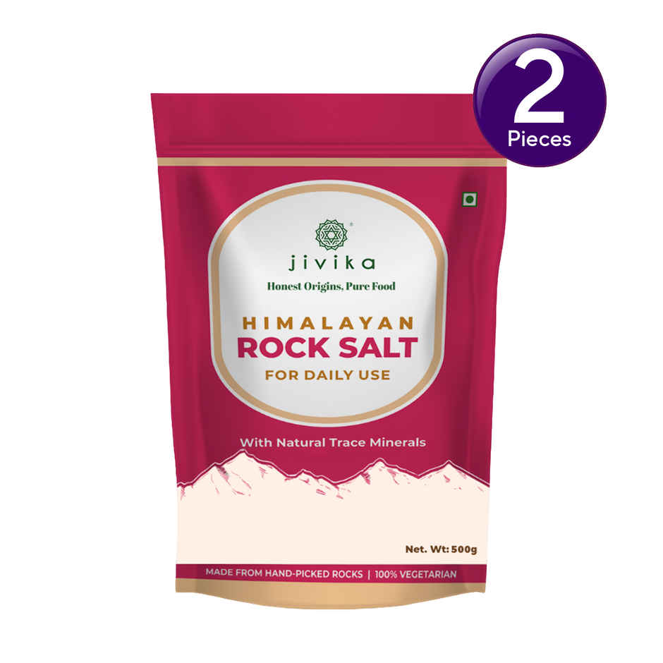 Jivika Himalayan Rock Salt Combo
