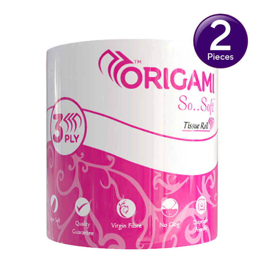Origami Toilet Roll | 160 Pulls Combo