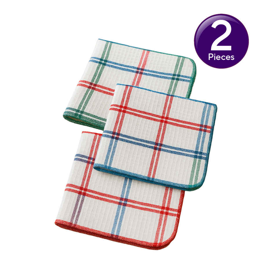 HD Creations Dish Cloth Set | Multicolour - 36 x 36 cm Combo 