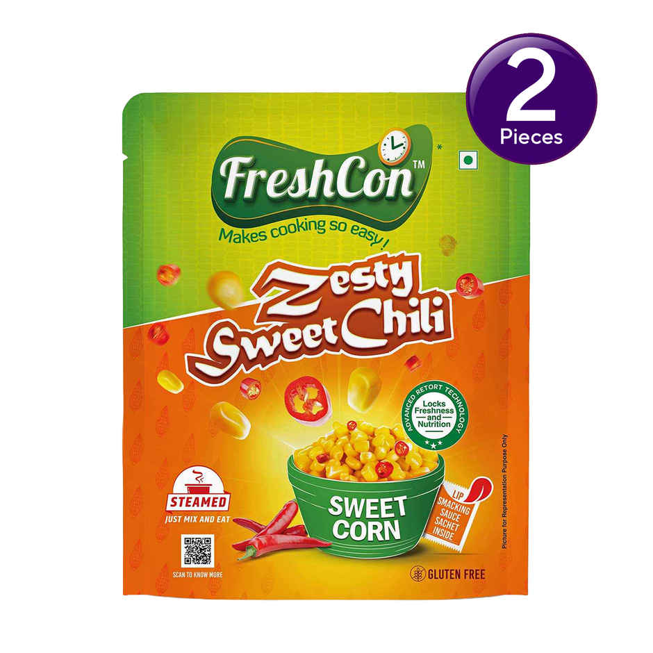Freshcon Zesty Sweet Chili | Sweet Corn Kernels - Sauce Tastemaker Combo