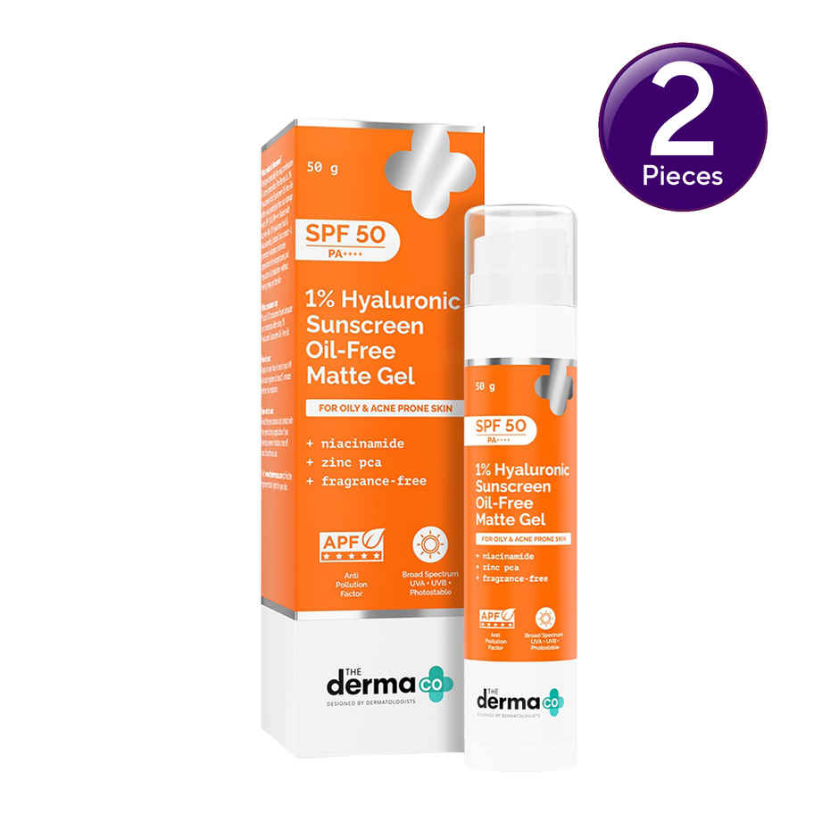 Aqualogica Detan+ Dewy Lightweight Sunscreen Gel SPF 50+PA++++ for Normal & Dry Skin Combo