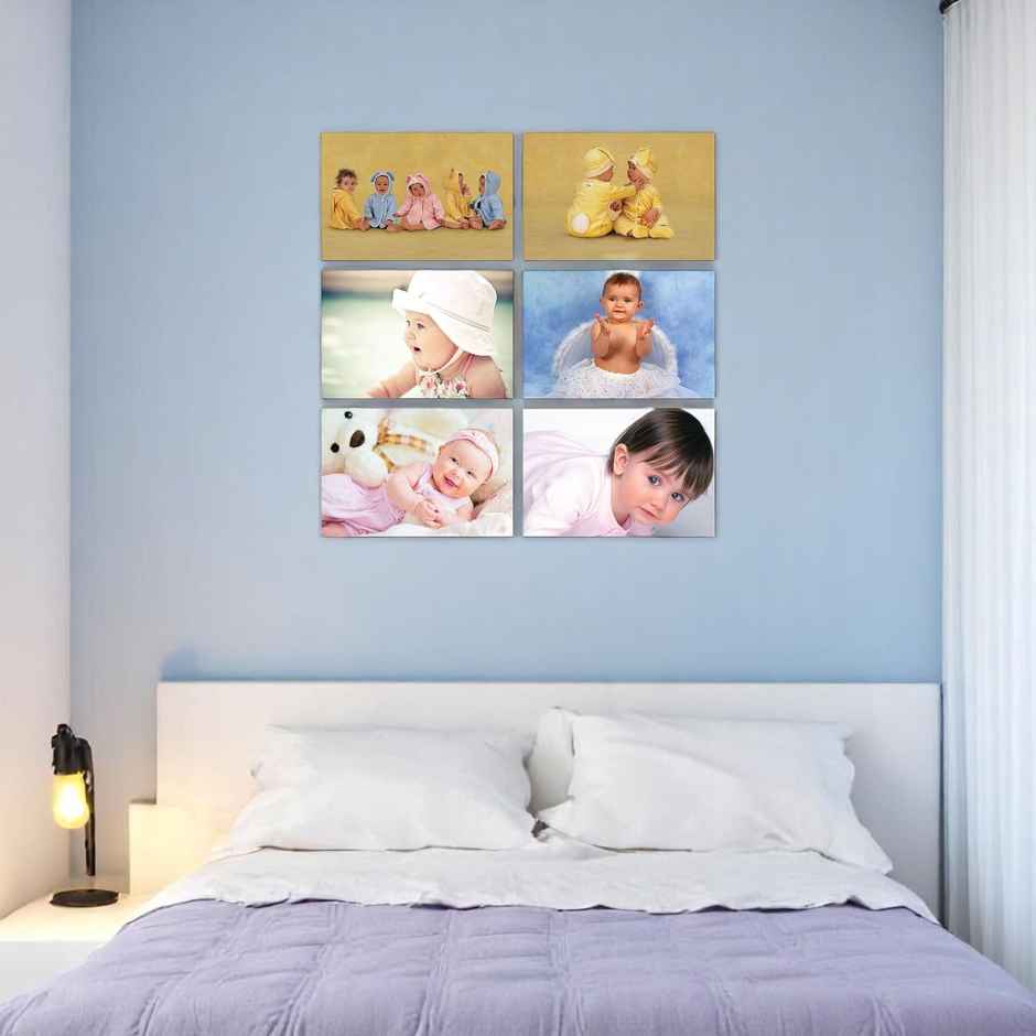 Paper Plane Design Cute Baby Posters | Set Of 6 | 12 x 18 Inch | D1