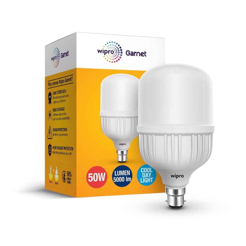 Wipro 50W Garnet Bulb | B22 Base Holder