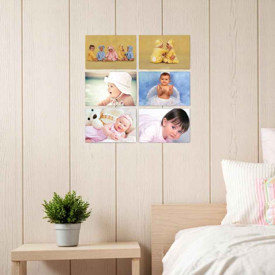 Paper Plane Design Cute Baby Posters | Set Of 6 | 12 x 18 Inch | D1