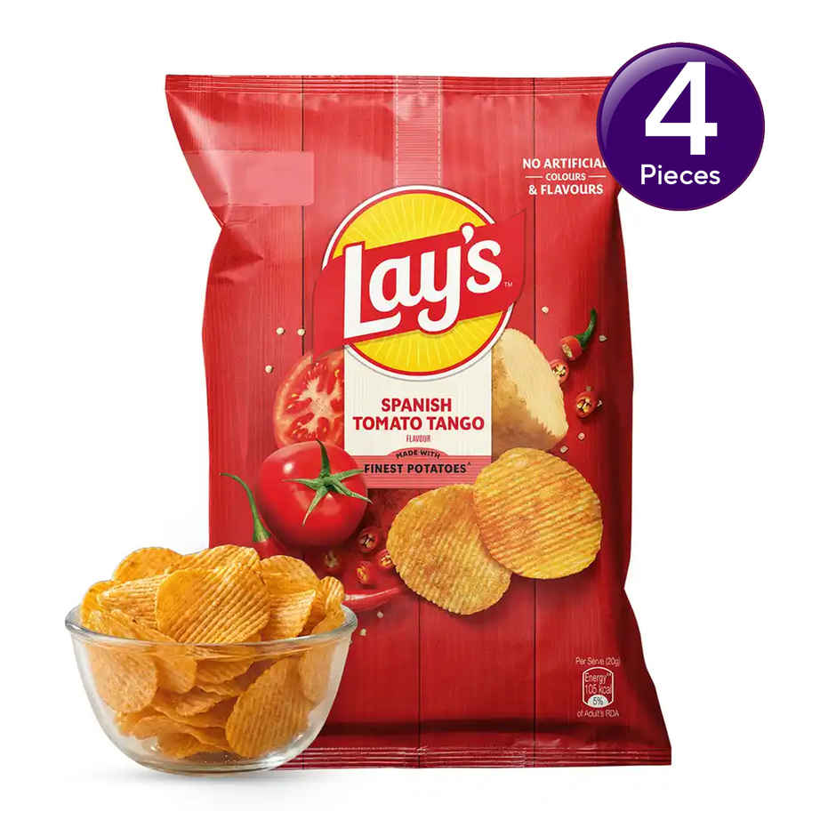 Lay's Spanish Tomato Tango Potato Chips Combo 