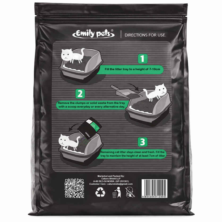 Emily Pets Premium Bentonite Cat Litter | Green Tea