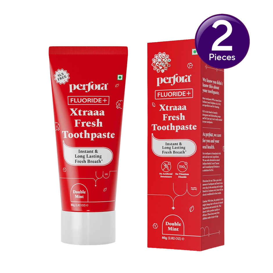 Perfora Xtraaa Fresh Toothpaste for Fresh Breath Combo