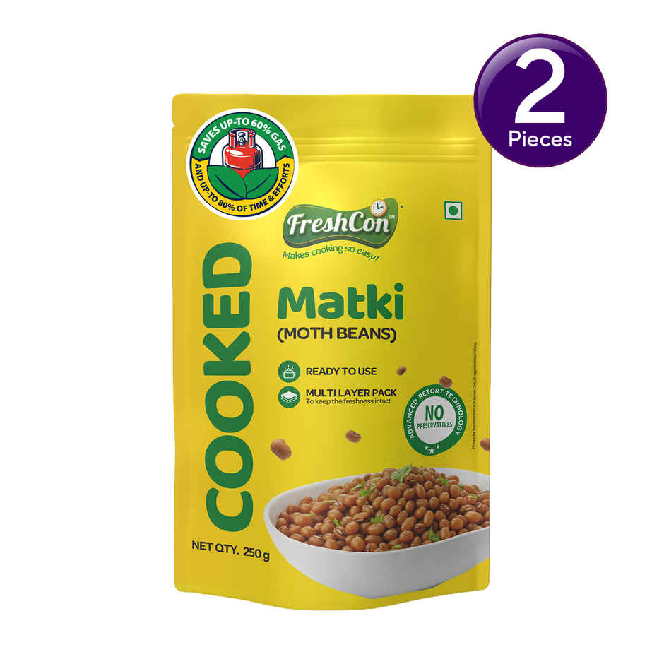 Freshcon Cooked Matki | Moth Beans Combo