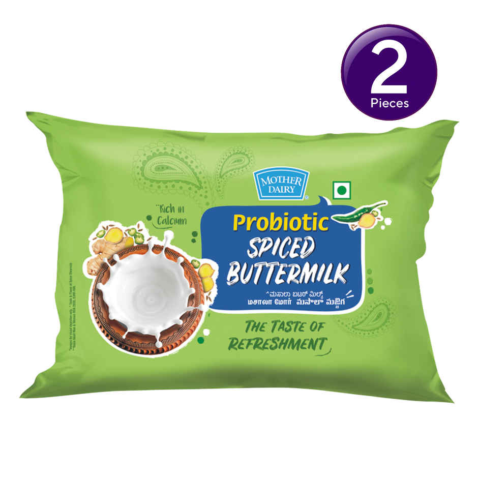 Mother Dairy Spiced Buttermilk Combo 
