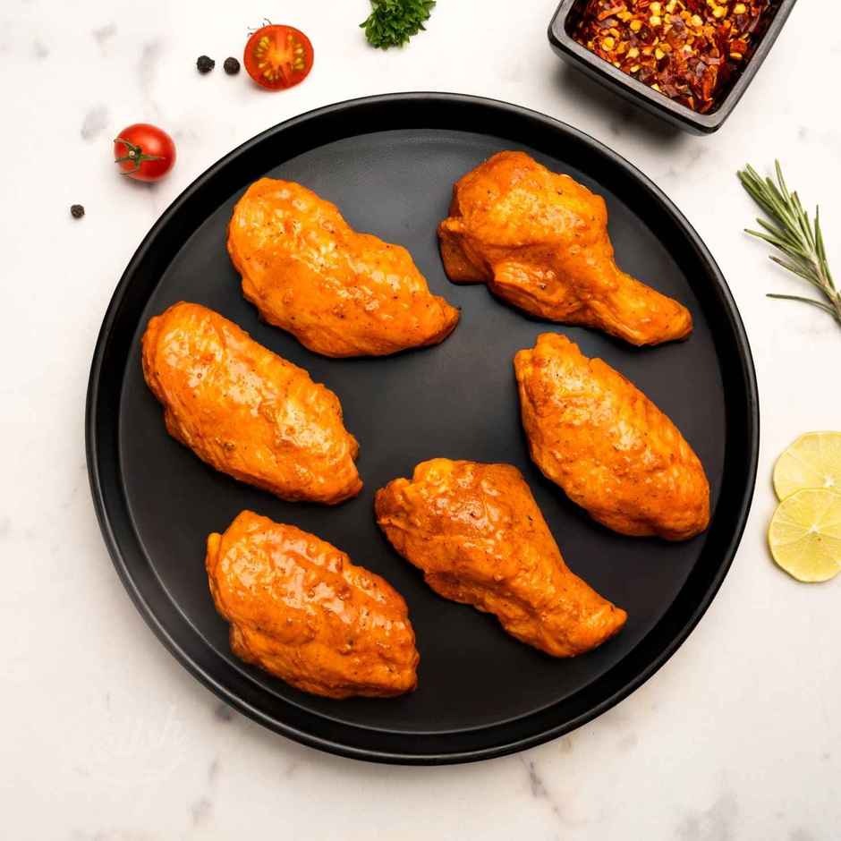 Relish Chicken Hot Wings | Energy - 124 Kcal | Protein - 17.20 g / 100 g