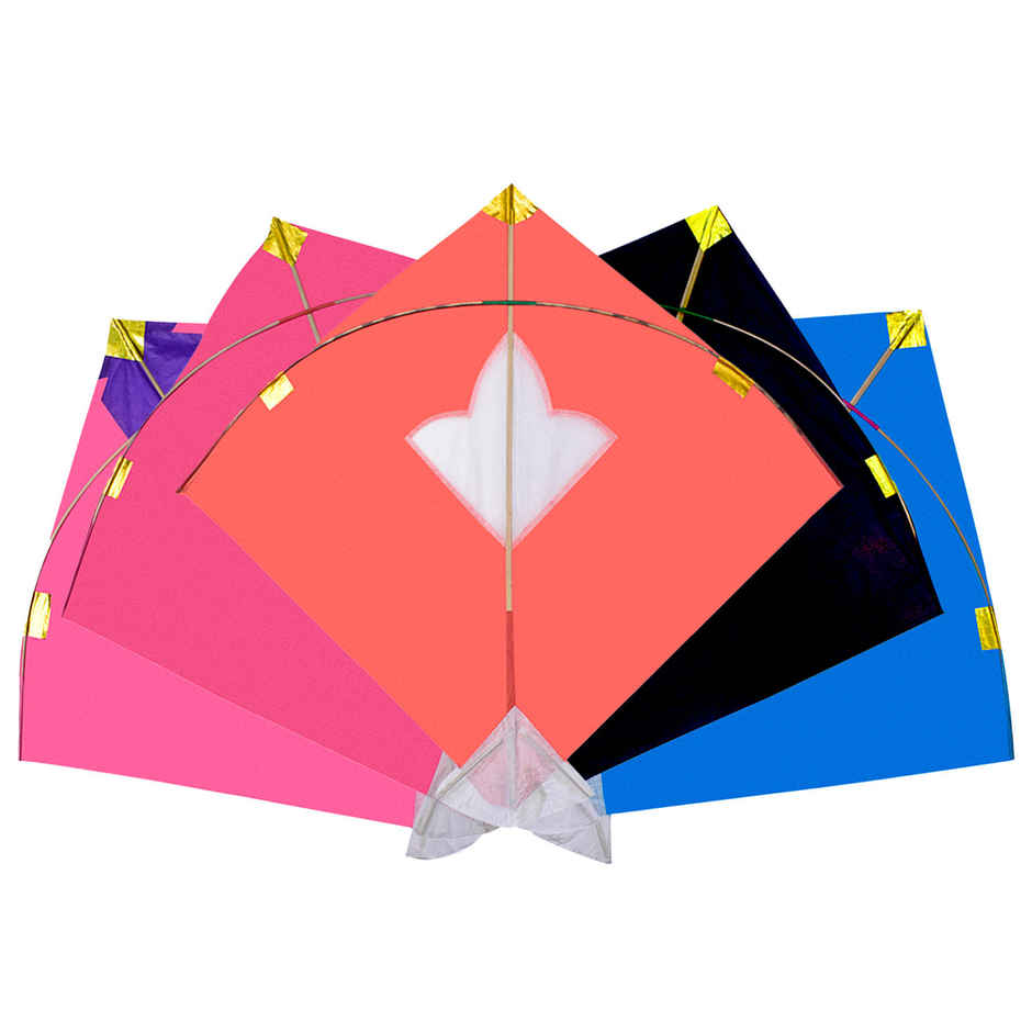 Paper Kite | Color and Design May Vary | Pack of 5 | Patang | Festaholic