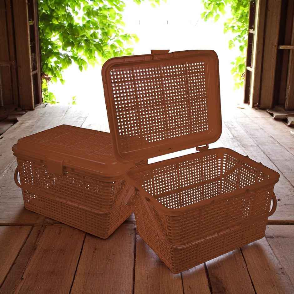 Go Hooked Multipurpose Picnic Storage Organizer - Dark Brown