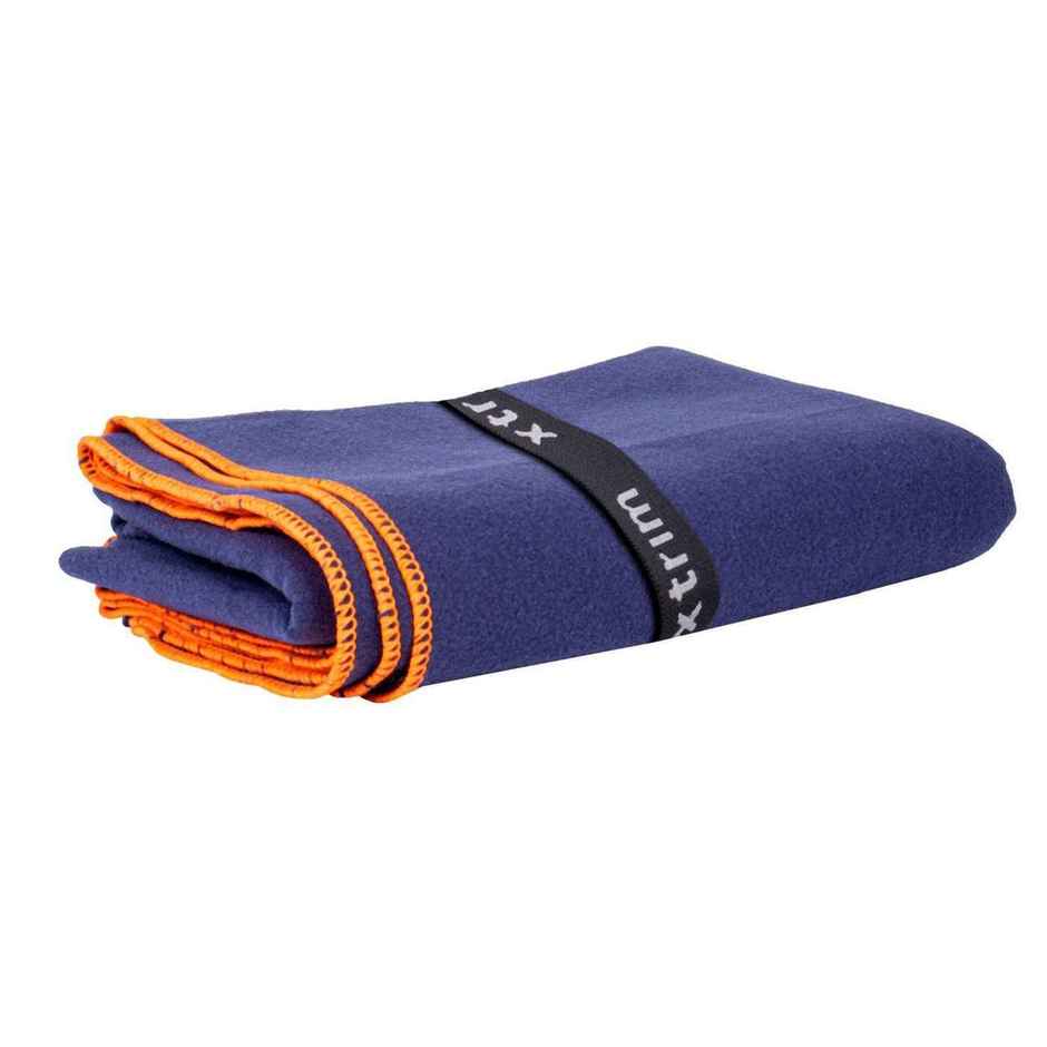Xtrim Microfiber Quick Dry Bath, Gym, Sports Towel | Medium- 36 in | 180 GSM | Navy Blue