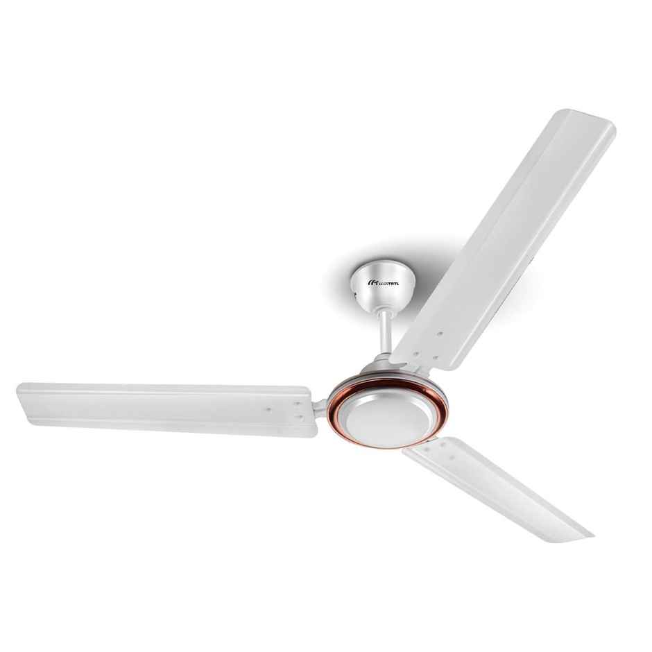 truTRTL Smart Ceiling Fan, 1200mm/48 inch, 3 Blades,High-Speed, Energy Saving, Durable & Stylish - White