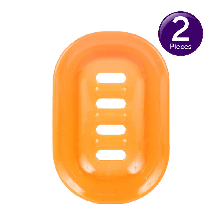 Soham Housewares Kupid Soap Dish Case (Colour May Vary) Combo