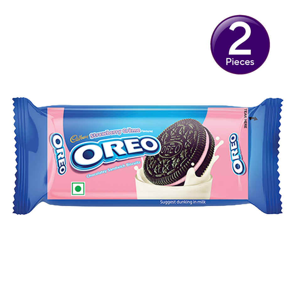 Cadbury Oreo Strawberry Cream Biscuit Combo  