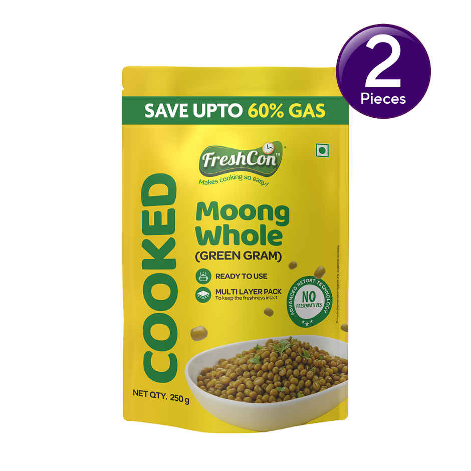 Freshcon Cooked Moong | Green Gram Combo