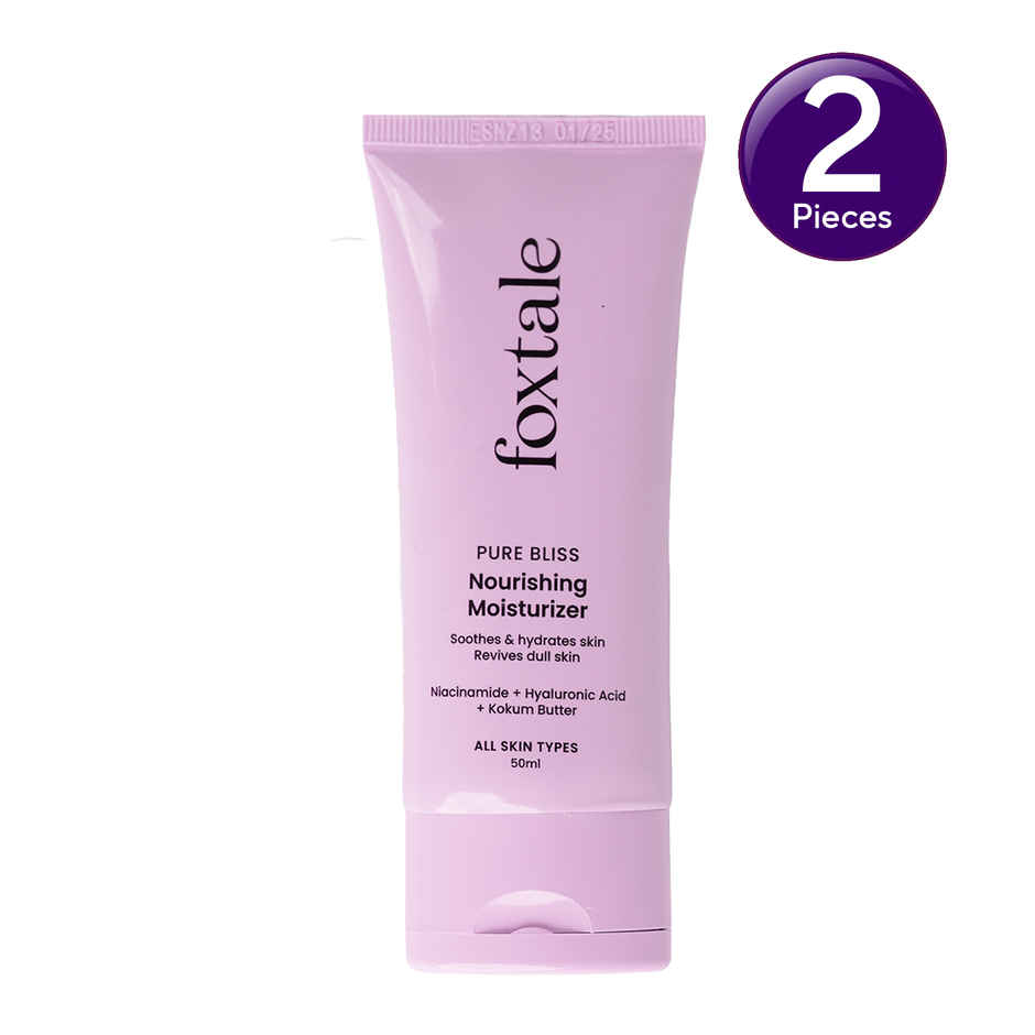 Foxtale Nourishing Moisturizer with Niacinamide Combo 