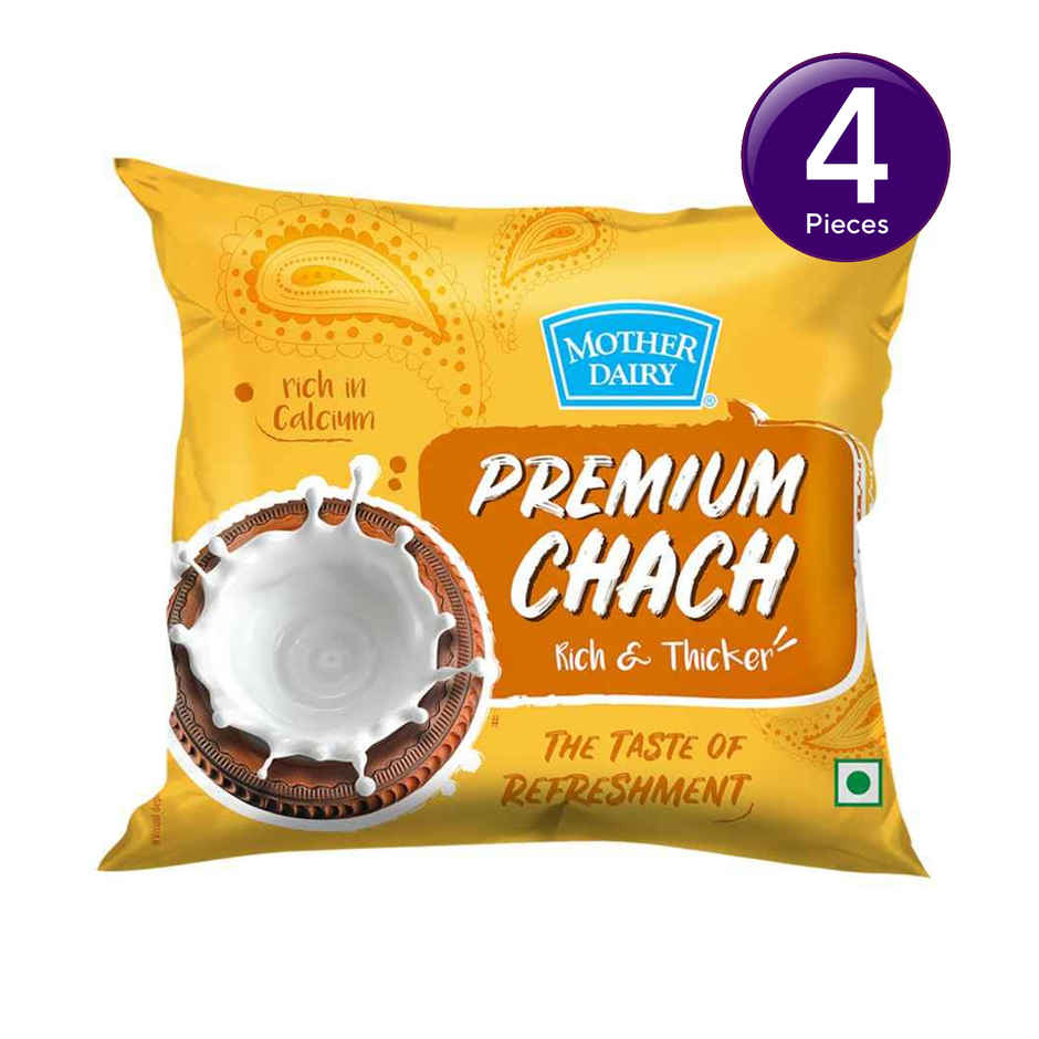 Mother Dairy Plain Buttermilk  Combo