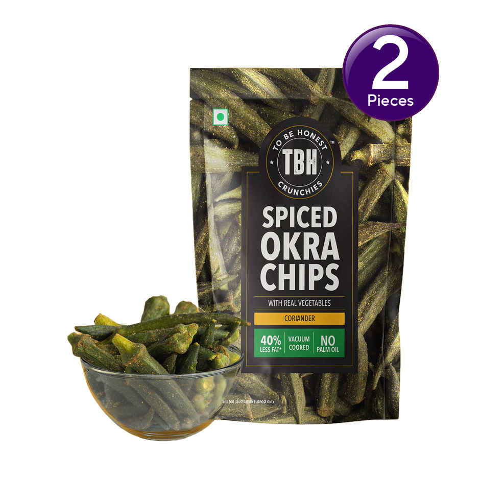 To Be Honest Spiced Okra With Coriander Combo  