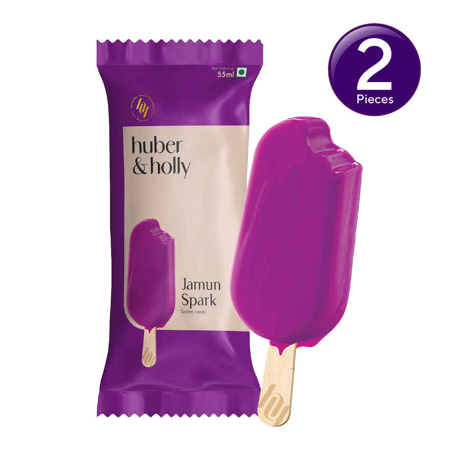 Huber & Holly Jamun Sorbet Ice Cream Stick Combo