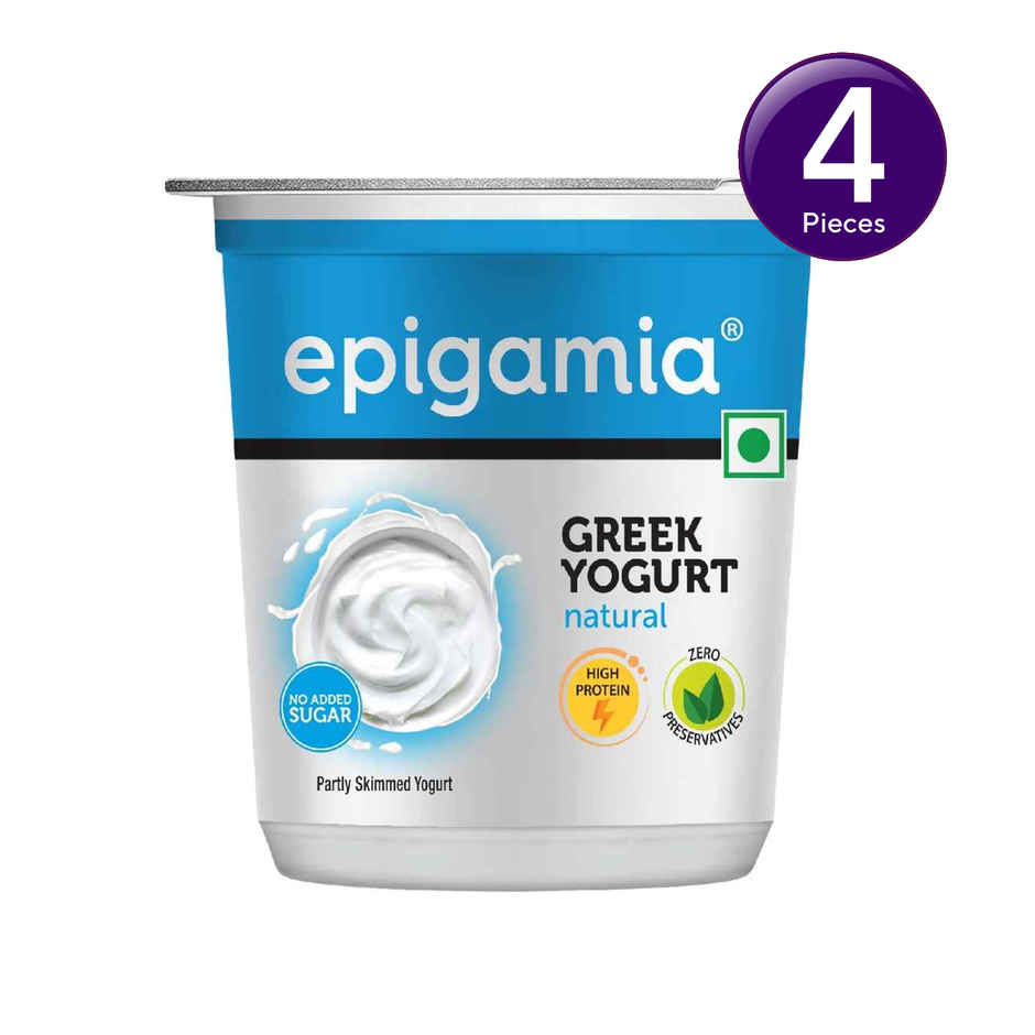 Epigamia Greek Yogurt- Natural Combo   