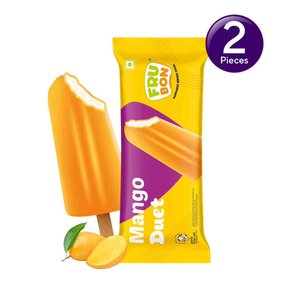 FruBon Mango Duet Ice Cream Stick Combo