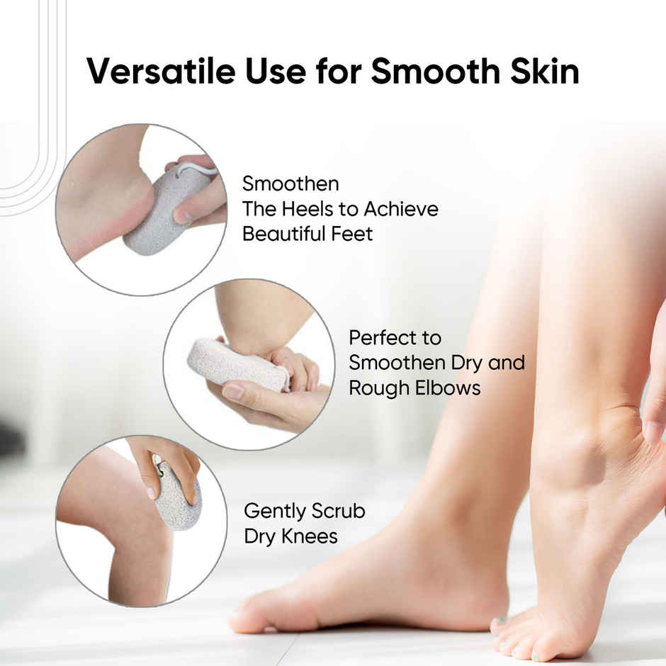 VEGA Oval Shaped Pumice Stone for Feet Dead Skin Removal, (PD-16)