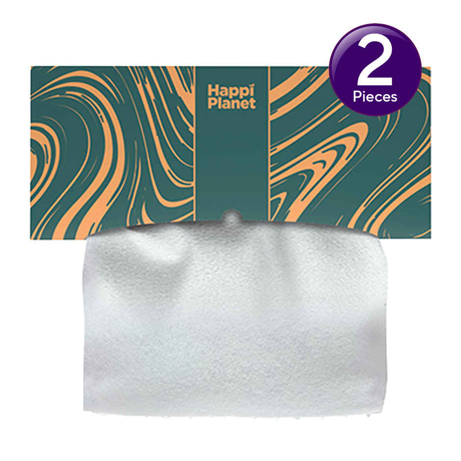Happi Planet Reusable Kitchen Towels | Kitchen Cleaner Wipes | 20 Pulls - 2000 Times Washable Combo 