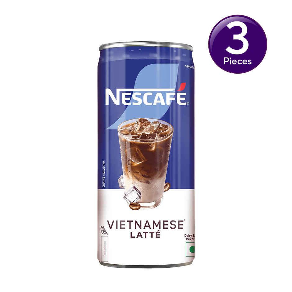 Nescafe Cafe Style Cold Coffee Vietnamese Latte Combo 