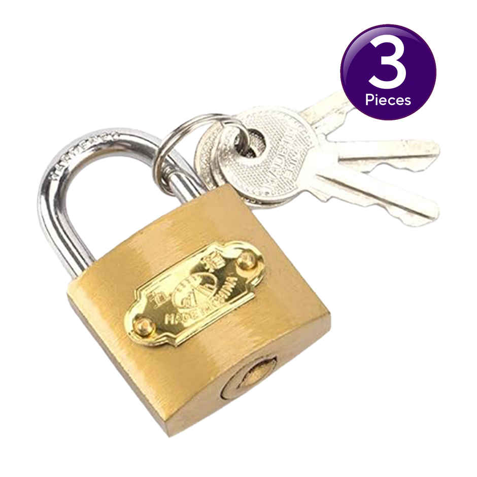 Soham Housewares Pad Lock 38 mm Combo 