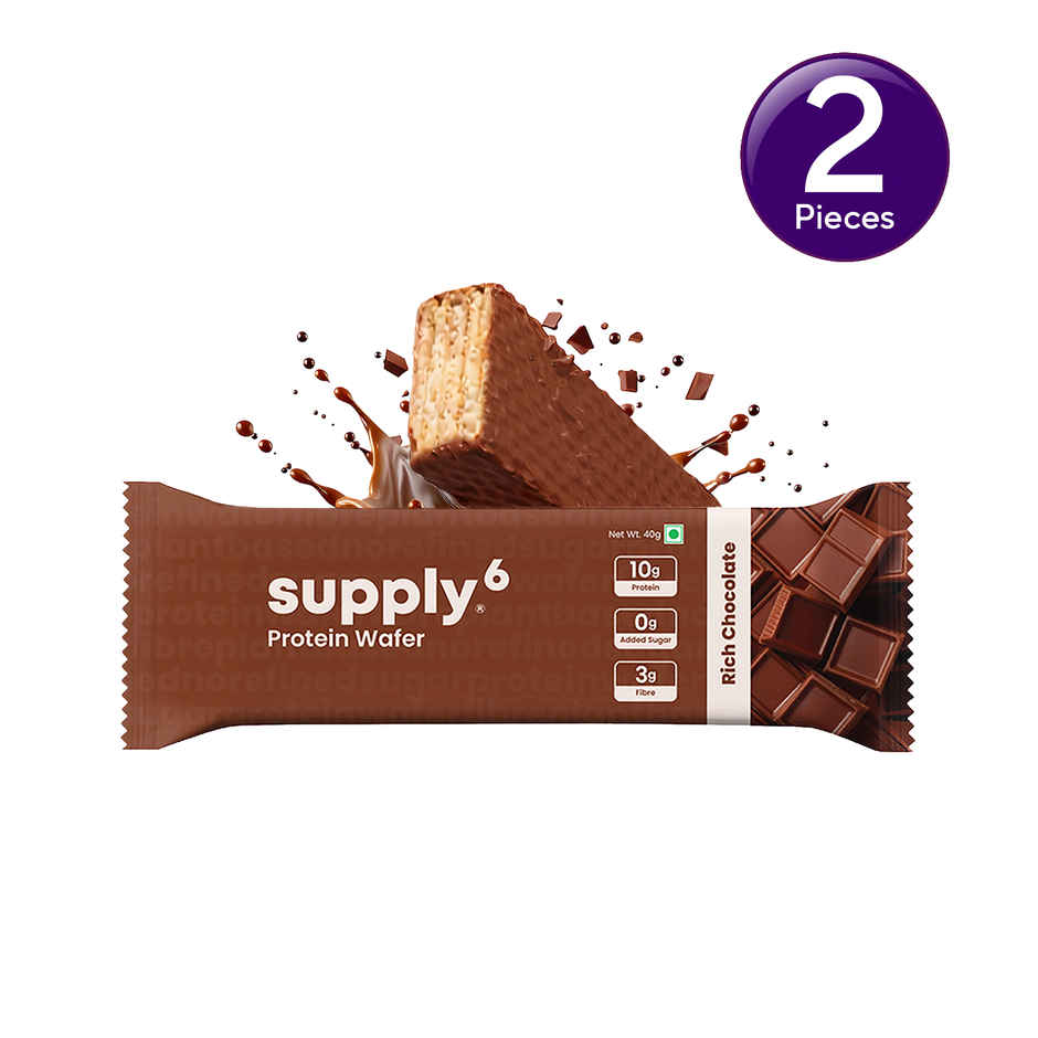 Supply6 Rich Chocolate Multigrain Protein Wafer Bar Combo