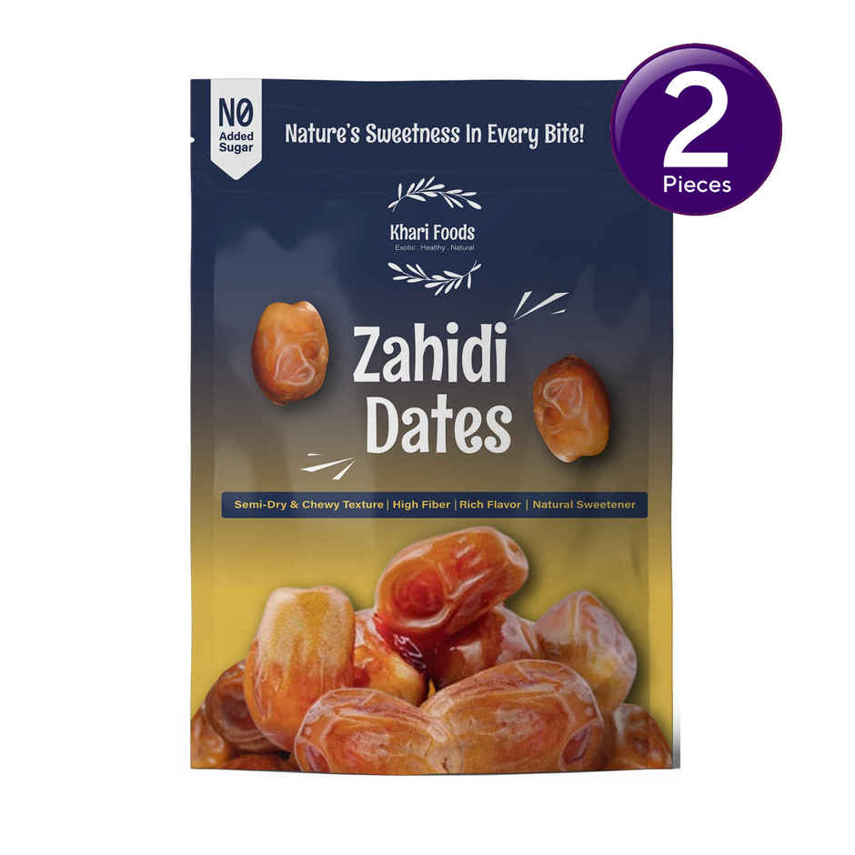 Khari Foods Zahidi Dates / Khajur Combo 