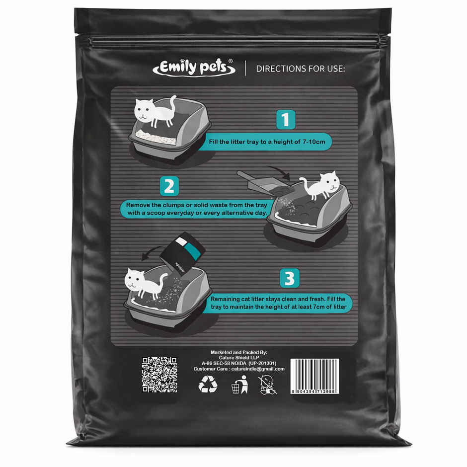 Emily Pets Premium Bentonite Cat Litter | Ocean