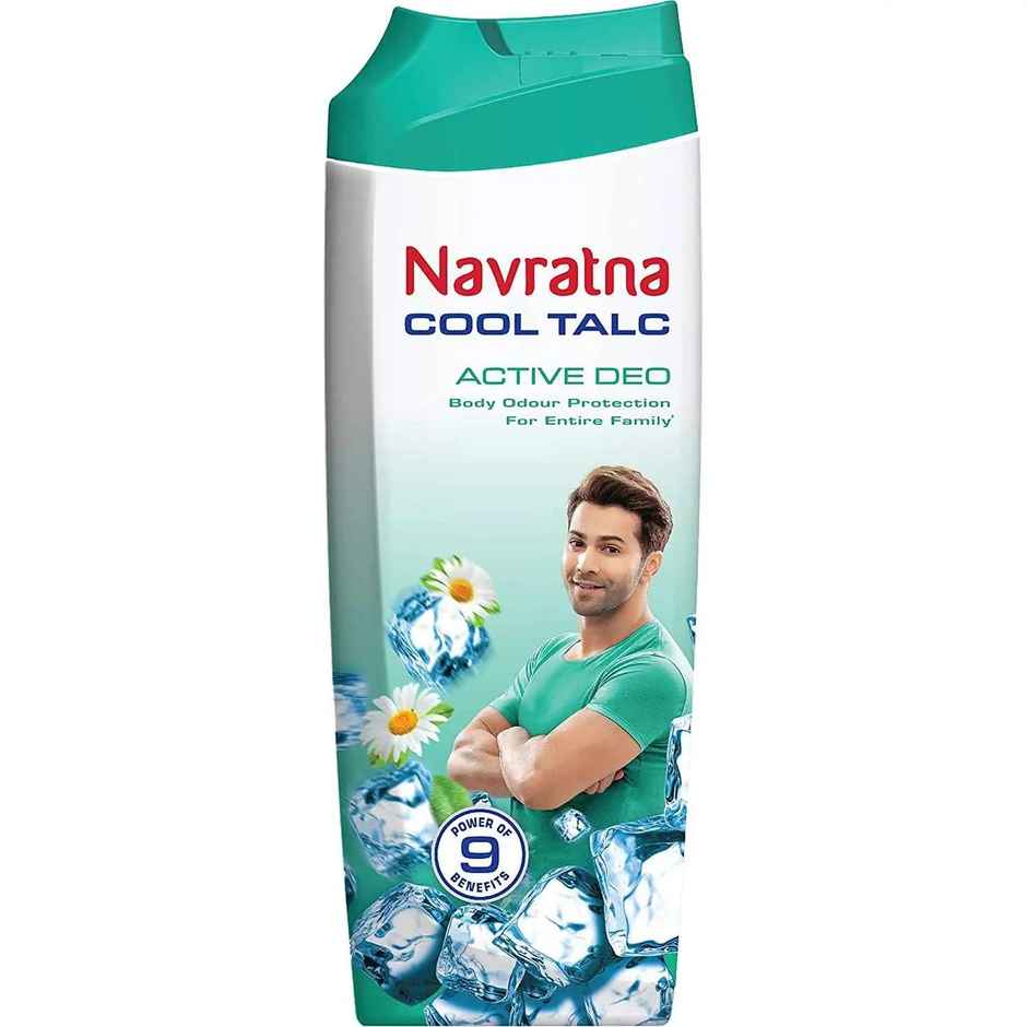 Navratna Cool Talc - Active Deo