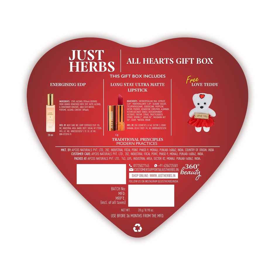 Just Herbs All Hearts Gift Box | Skincare Essentials