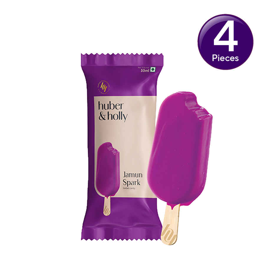 Huber & Holly Jamun Sorbet Ice Cream Stick Combo   
