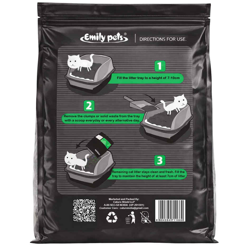 Emily Pets Premium Bentonite Cat Litter - Apple