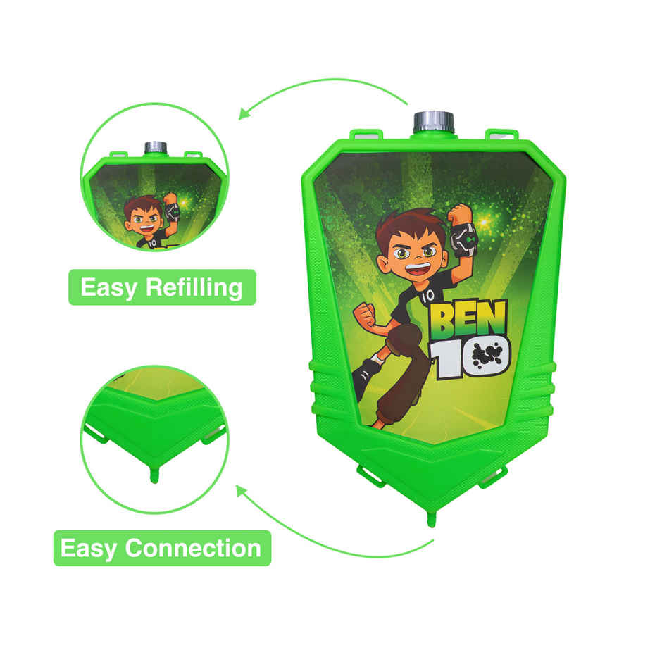 Ben 10 Holi Water Tank Pichkari | Tomuncle