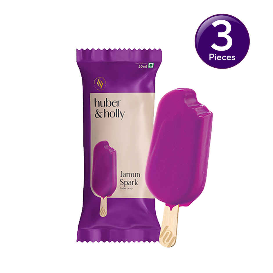 Huber & Holly Jamun Sorbet Ice Cream Stick Combo  